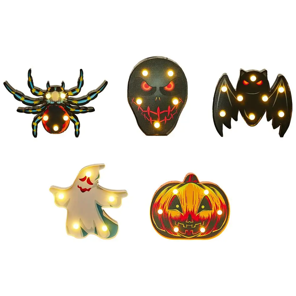 Halloween Modeling Lights Decorative Halloween Pumpkin Ghost Bat Spider Skull Light Led Night Light Halloween Party Decorative
Halloween Modeling Lights Decorative Halloween Pumpkin Ghost Bat Spider Skull Light Led Night Light Halloween Party Decorative