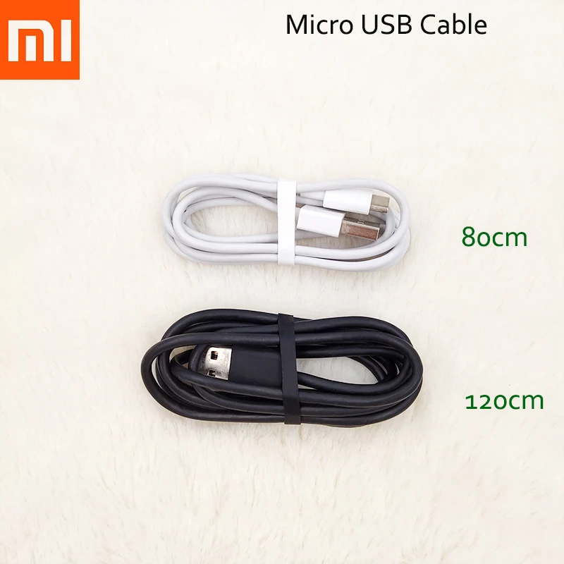 100% Оригинальный Xiaomi 3 0 Быстрая зарядка Micro USB кабель для передачи данных 80 см/120 см