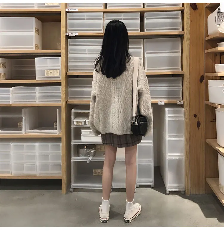 3colors Women knitted Sweater Autumn and winter female solid color twist thick vintage Sweaters and pullovers womens (X1695)
3colors Women knitted Sweater Autumn and winter female solid color twist thick vintage Sweaters and pullovers womens (X1695)