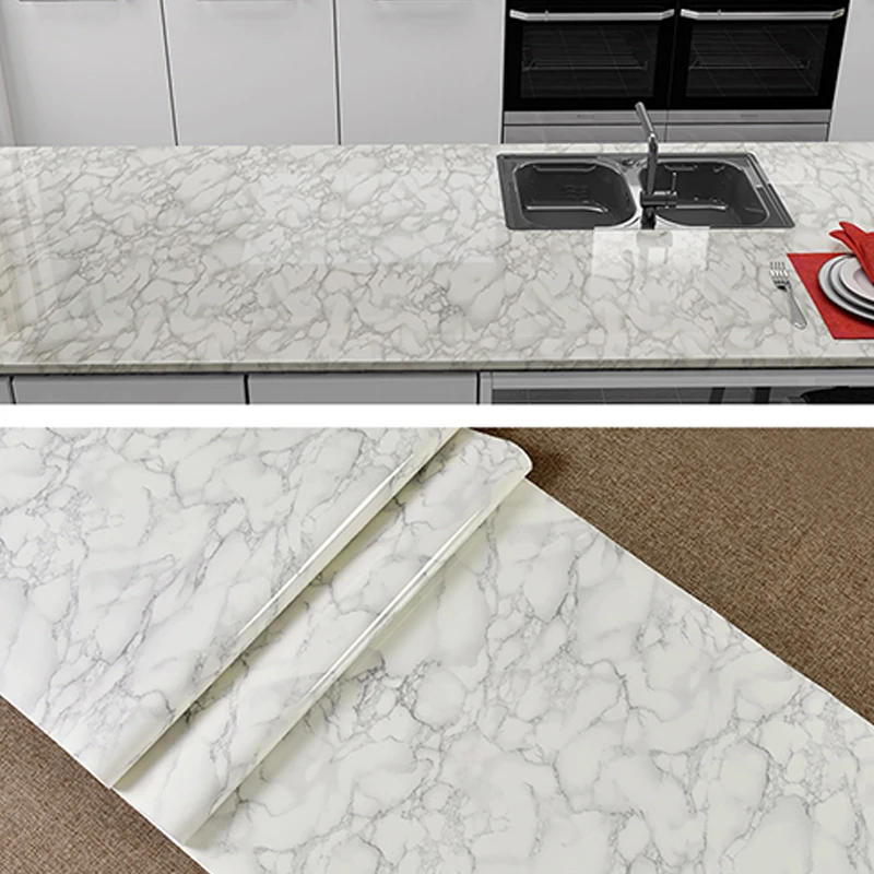 Bathroom Waterproof PVC Marble Wallpapers Self-adhesive Modern Living Room Kitchen Wall Stickers Room Decoration Contact Paper
Bathroom Waterproof PVC Marble Wallpapers Self-adhesive Modern Living Room Kitchen Wall Stickers Room Decoration Contact Paper