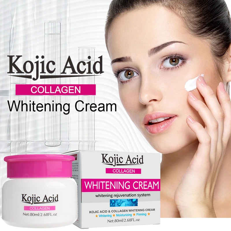 Kojic Acid Whitening Cream Bleaching Face Body Lightening Cream Underarm Armpit Collage Whitening Cream Face Skin Care TSLM2
Kojic Acid Whitening Cream Bleaching Face Body Lightening Cream Underarm Armpit Collage Whitening Cream Face Skin Care TSLM2