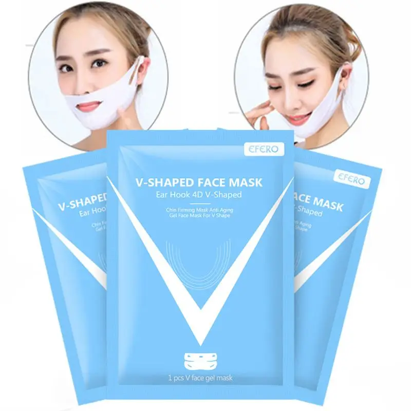 4D Ear Hoop Double Chin V-Shaped Face Lifting Mask Firming Slimming Bandage Gel U2JD 
4D Ear Hoop Double Chin V-Shaped Face Lifting Mask Firming Slimming Bandage Gel U2JD