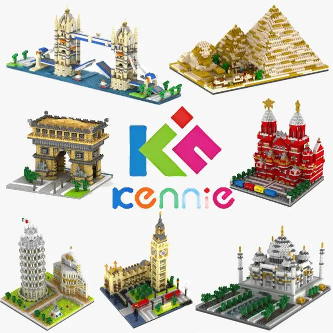 Moscow Red Square Indian Taj Mahal French Arc de Triomphe Egyptian Pyramids Twin bridge Diamond building mini blocks for gifts
Moscow Red Square Indian Taj Mahal French Arc de Triomphe Egyptian Pyramids Twin bridge Diamond building mini blocks for gifts