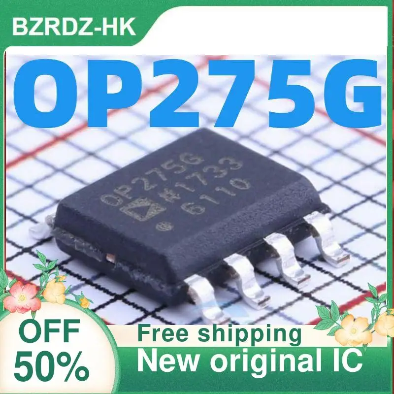 1-20 шт., OP275GS OP275G OP275 OP275GSZ SOP-8, звуковой операционный усилитель, популярный новый оригинальный IC
1-20 шт., OP275GS OP275G OP275 OP275GSZ SOP-8, звуковой операционный усилитель, популярный новый оригинальный IC