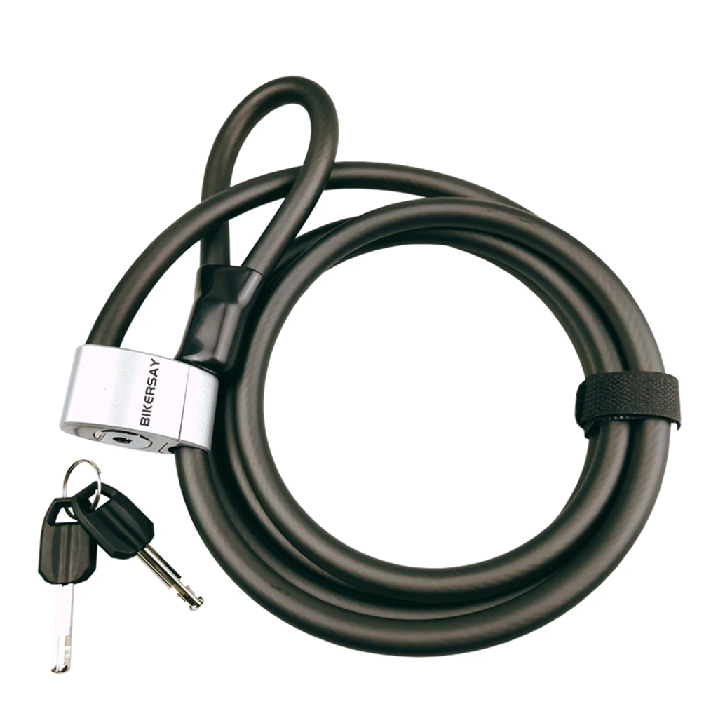 Security Anti-Theft Bike Lock Chain with Keys Anti-theft Security Steel Wire Rope Cable for Motorcycle Electric Scooter
Security Anti-Theft Bike Lock Chain with Keys Anti-theft Security Steel Wire Rope Cable for Motorcycle Electric Scooter