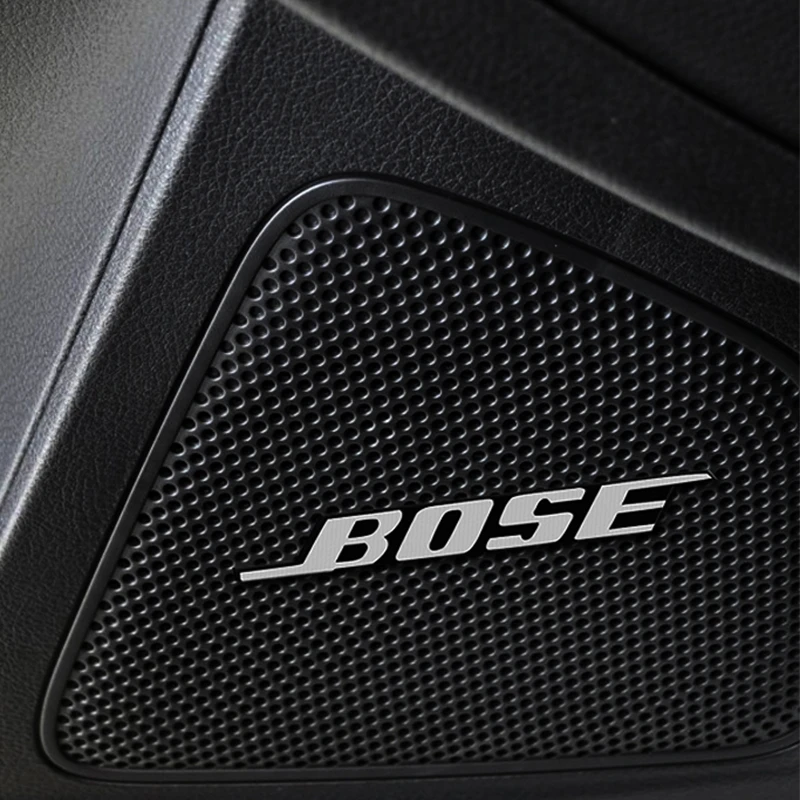 4 шт. металлические наклейки-эмблемы для аудио динамиков BOSE Chevrolet Колорадо Cruze Spark