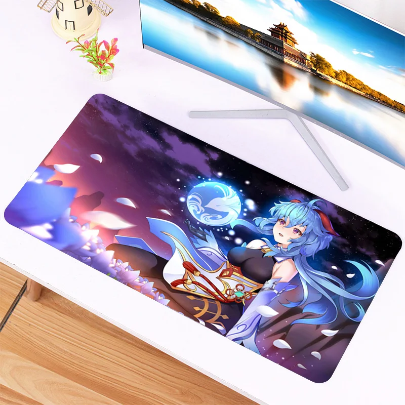 Genshin Impact Ganyu Mouse Pad Anime Large Gaming Mousepad Custom Mouse Mats Cartoon Carpet Keyboard Computer Table Desk Mat
Genshin Impact Ganyu Mouse Pad Anime Large Gaming Mousepad Custom Mouse Mats Cartoon Carpet Keyboard Computer Table Desk Mat