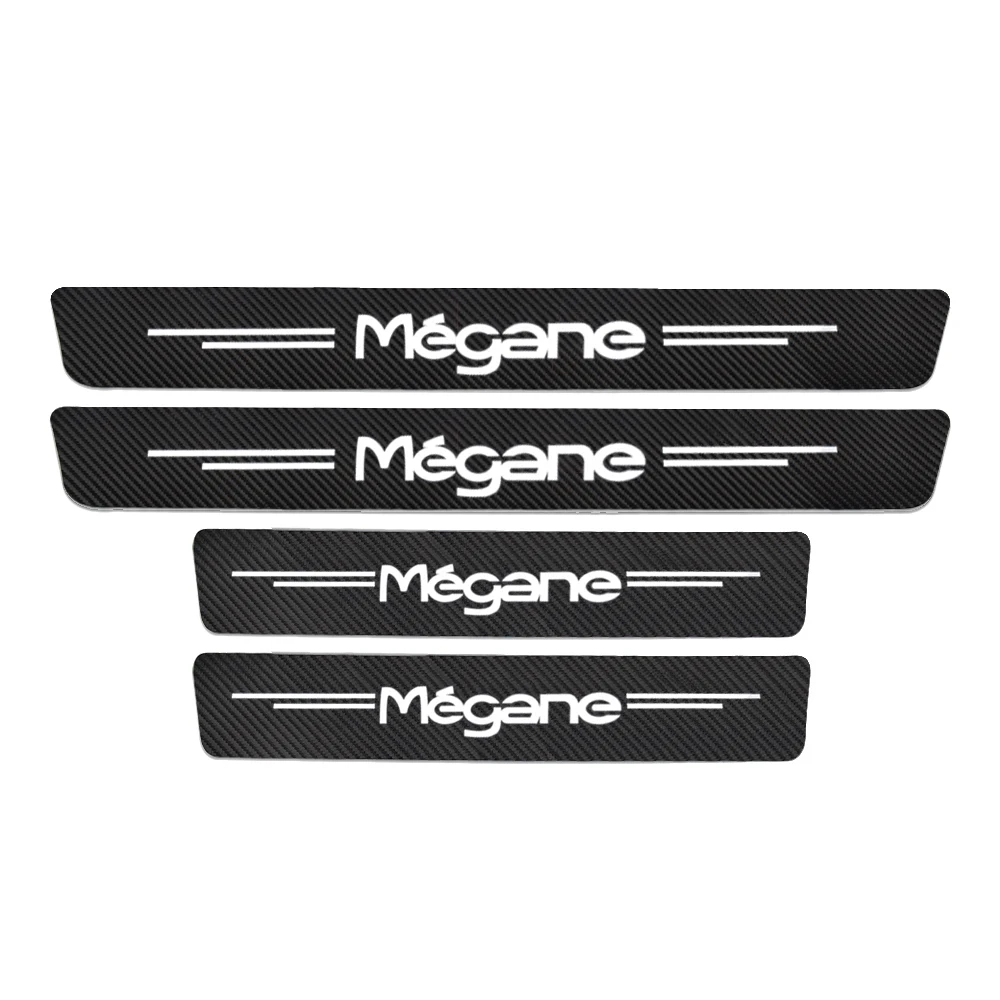 4Pcs For Renualt Megane 2 3 4 Letter Car Door Threshold Sill Sticker Protector Auto Trunk Scratch Resistant Decals Accessories
4Pcs For Renualt Megane 2 3 4 Letter Car Door Threshold Sill Sticker Protector Auto Trunk Scratch Resistant Decals Accessories