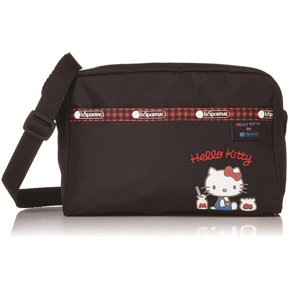 Hello Kitty Crossbody Bag Red Embroidered Hello Kitty Lettering Design Zipper Pull Exclusive Style Casual Cartoon Shoulder Bag
Hello Kitty Crossbody Bag Red Embroidered Hello Kitty Lettering Design Zipper Pull Exclusive Style Casual Cartoon Shoulder Bag