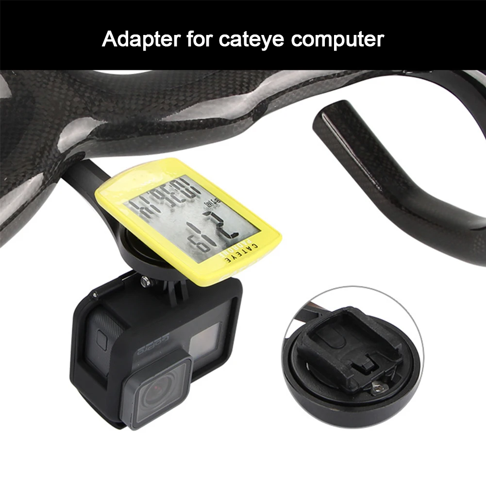 Bike Computer Mount Aluminum Alloy Bike Handlebar Mount for Garmin/ Cateye/ Bryton /Gopro
Bike Computer Mount Aluminum Alloy Bike Handlebar Mount for Garmin/ Cateye/ Bryton /Gopro