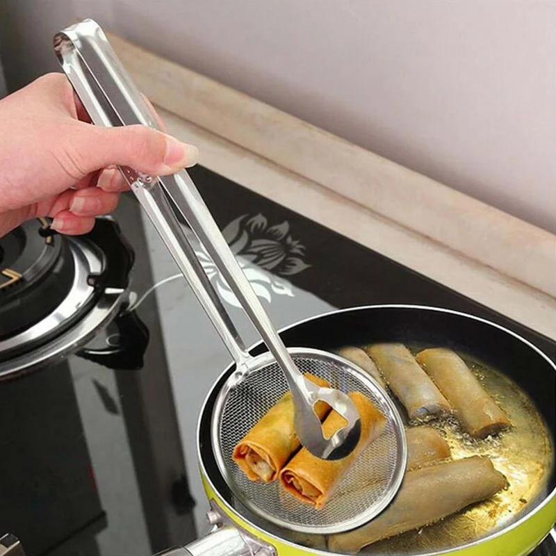 Stainless Steel Filter Colanders Oil Frying Clamp Filter Spoon Vegetables Snack Fried Food Strainer for Home Kitchen Accessories
Stainless Steel Filter Colanders Oil Frying Clamp Filter Spoon Vegetables Snack Fried Food Strainer for Home Kitchen Accessories