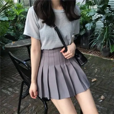 A-Line Pleated Skirts Spring And Summer New Anti-Glare College Large Size High Waist Short Skirt
A-Line Pleated Skirts Spring And Summer New Anti-Glare College Large Size High Waist Short Skirt