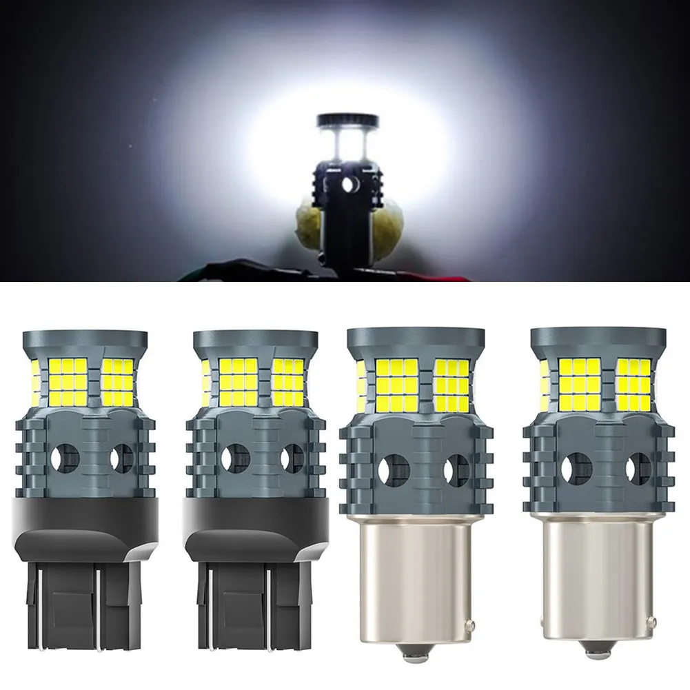 2pcs Car Turn Signal Tail Lights Brake Lamps Reverse Lights Daytime Running Lamps Anti-Stroboscopic Decoding Lights Auto Parts
2pcs Car Turn Signal Tail Lights Brake Lamps Reverse Lights Daytime Running Lamps Anti-Stroboscopic Decoding Lights Auto Parts
