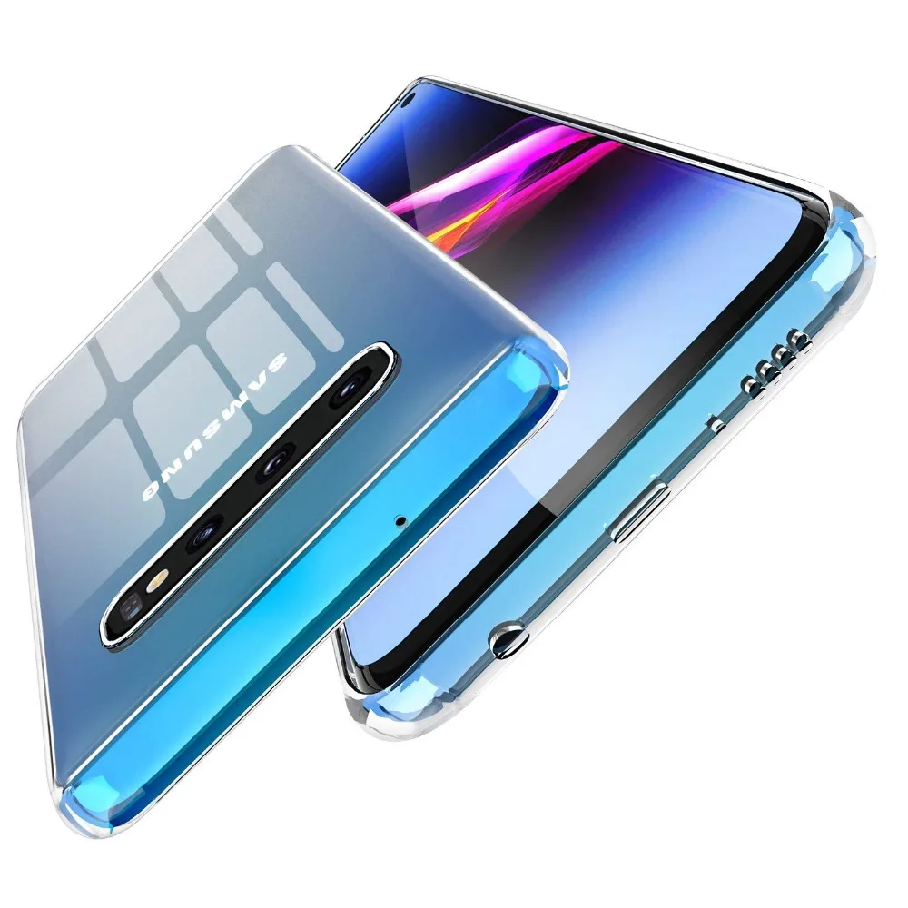 Новый мягкий ТПУ чехол для телефона samsung Galaxy S10 + S11 S11E A51 A71 ультра тонкий