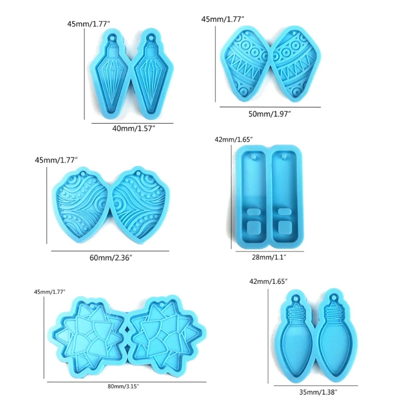 12 Styles Earrings Pendant Making Mold Earrings Epoxy Resin Casting Silicone Molds Jewelry Making Tools Resin Craft Tool
12 Styles Earrings Pendant Making Mold Earrings Epoxy Resin Casting Silicone Molds Jewelry Making Tools Resin Craft Tool