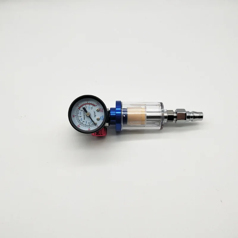 Big dial black pneumatic paint spray gun pressure regulator hot sale paint spray gun gas controller low pressure pressure relief 
Big dial black pneumatic paint spray gun pressure regulator hot sale paint spray gun gas controller low pressure pressure relief
