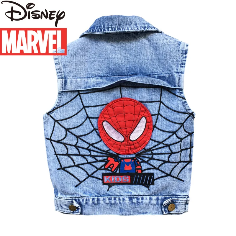 Disney Marvel Spider-Man Boys Casual Western Waistcoat Jacket Denim Waistcoat Children Spring and Autumn Boys Waistcoat
Disney Marvel Spider-Man Boys Casual Western Waistcoat Jacket Denim Waistcoat Children Spring and Autumn Boys Waistcoat