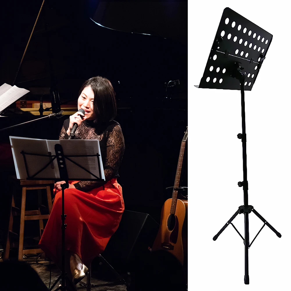 Portable Metal Music Stand Adjustable Height Detachable Musical Guitar Instruments For Piano Violin Guitar Sheet Music Black
Portable Metal Music Stand Adjustable Height Detachable Musical Guitar Instruments For Piano Violin Guitar Sheet Music Black