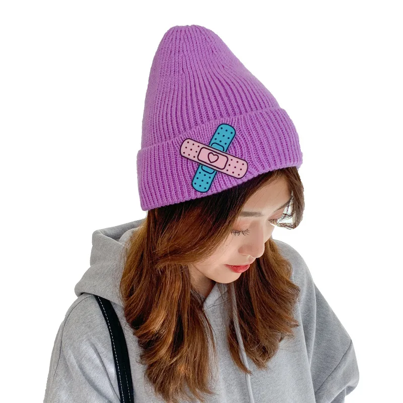 Autumn and Winter Woolen Hat Women's Fashion All-match Letter Knitted Hat Cold Hat Yuppie Tide Warm Melon Skin Hat
Autumn and Winter Woolen Hat Women's Fashion All-match Letter Knitted Hat Cold Hat Yuppie Tide Warm Melon Skin Hat