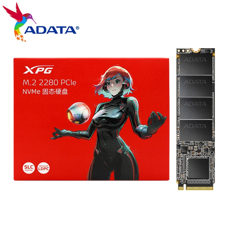 ADATA SSD XPG SX6000 Lite PCIe Gen3x4 M.2 2280 NVME 1,3 256 ГБ 512 ГБ ТБ Внутренний твердотельный накопитель Жесткий диск для ноутбука и настольного компьютера
ADATA SSD XPG SX6000 Lite PCIe Gen3x4 M.2 2280 NVME 1,3 256 ГБ 512 ГБ ТБ Внутренний твердотельный накопитель Жесткий диск для ноутбука и настольного компьютера