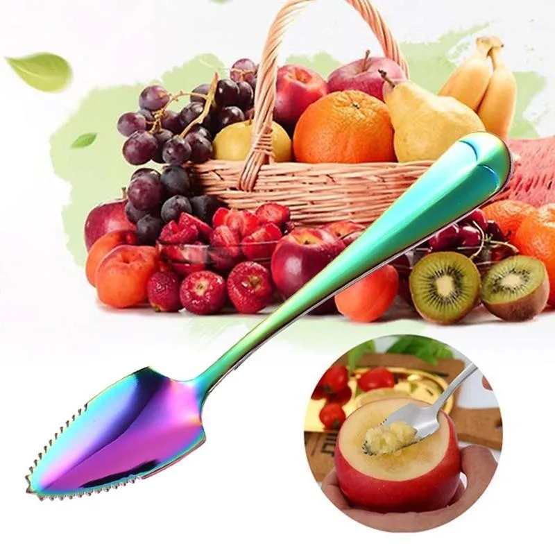 1pc Steel Scraper Spoon Serrated Sawtooth Edge Spoon Spoon Kitchen For Home Food Long Baby Tools Handle Fruit D3X9
1pc Steel Scraper Spoon Serrated Sawtooth Edge Spoon Spoon Kitchen For Home Food Long Baby Tools Handle Fruit D3X9