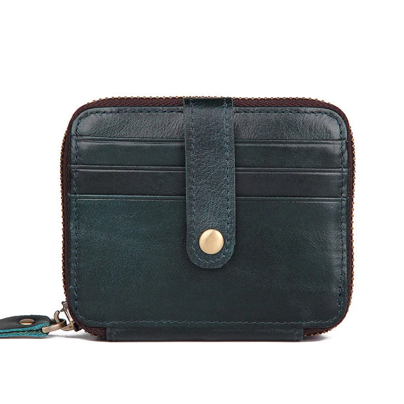New Genuine Leather RFID Credit Card Holder Hasp Zipper Men Short Wallet Women Vintage ID Holder 15 Cards Purse
New Genuine Leather RFID Credit Card Holder Hasp Zipper Men Short Wallet Women Vintage ID Holder 15 Cards Purse
