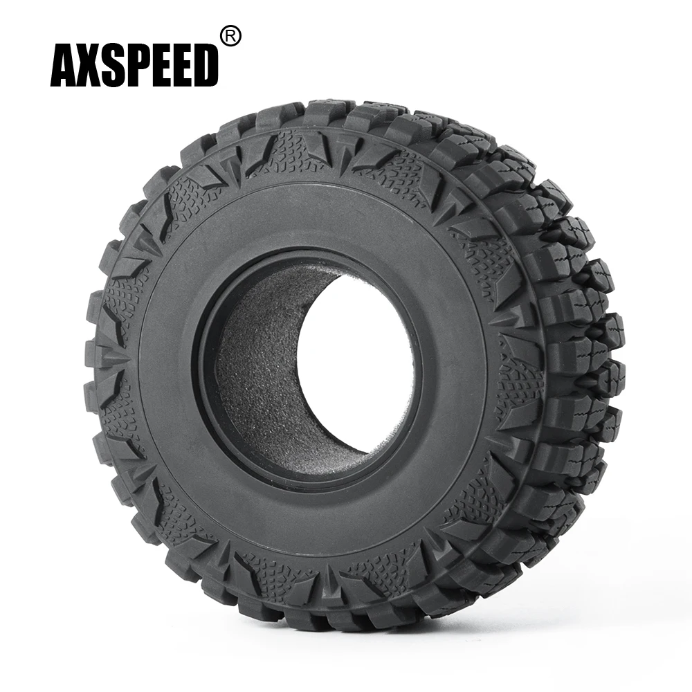 Резиновые шины AXSPEED 1/2/4/5 шт. для внедорожников 1 9 дюйма толщина 45 мм 1/10 SCX10 90046 TRX4 CC01