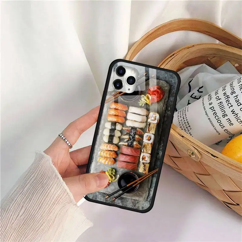 Japanese cuisine sushi Phone Case Tempered glass For iphone 11 12 PRO MAX X XS XR 5C 6 6S 7 8 plus
Japanese cuisine sushi Phone Case Tempered glass For iphone 11 12 PRO MAX X XS XR 5C 6 6S 7 8 plus