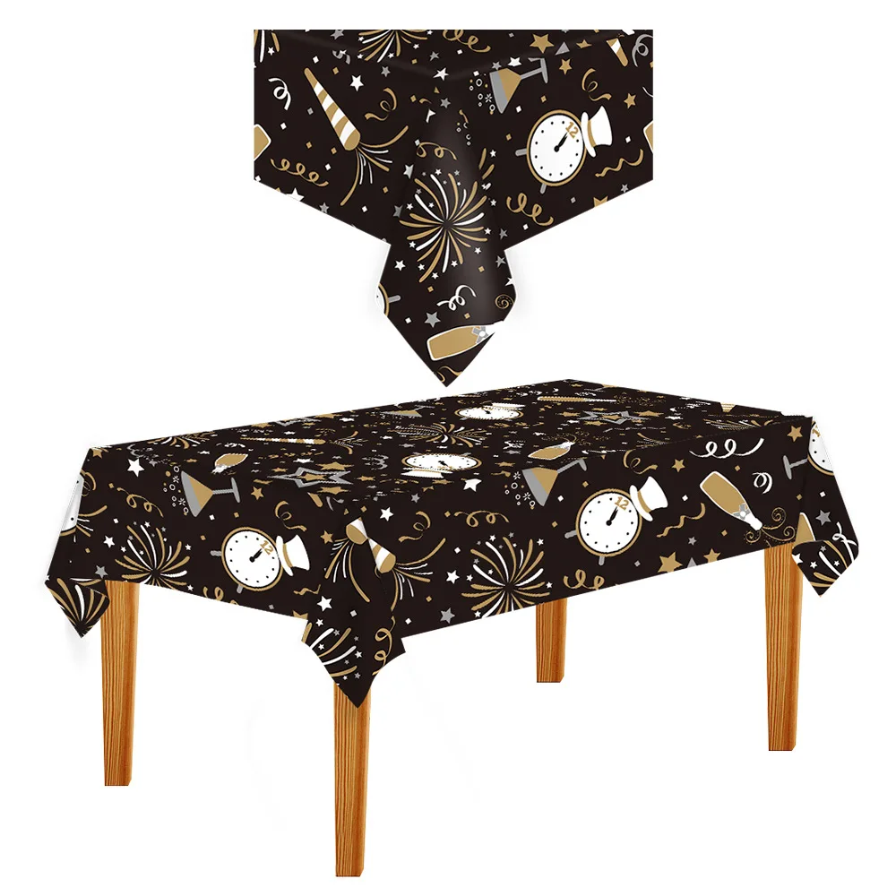 2022 New Year Black Gold Fireworks Star Rectangle Tablecloth By Home Winter Holiday Xmas Birthday Themed Table Cover Decorations
2022 New Year Black Gold Fireworks Star Rectangle Tablecloth By Home Winter Holiday Xmas Birthday Themed Table Cover Decorations