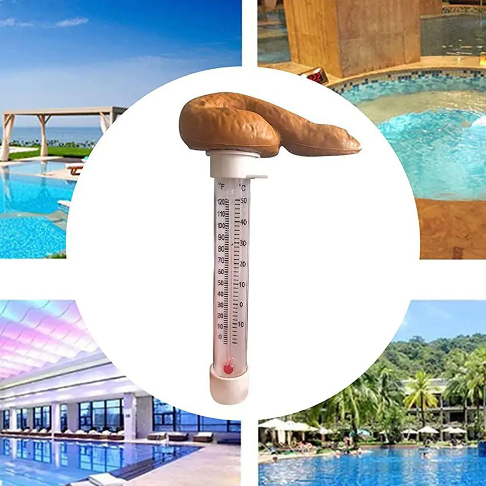 1pc Funny Pool Thermometer Floating Swimming Pools Hot Bath Thermometer Floating Prank Water Thermometer For Spas Hot Tubs
1pc Funny Pool Thermometer Floating Swimming Pools Hot Bath Thermometer Floating Prank Water Thermometer For Spas Hot Tubs