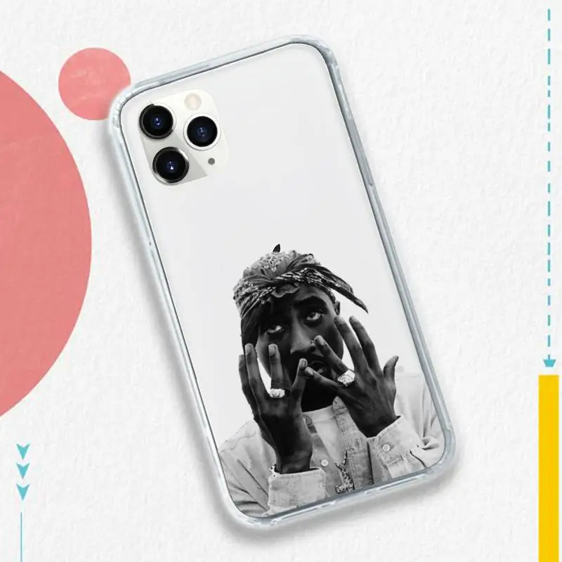 Rapper Tupac 2Pac Makaveli Phone Case Transparent soft For iphone 5 5s 5c se 6 6s 7 8 11 12 plus mini x xs xr pro max
Rapper Tupac 2Pac Makaveli Phone Case Transparent soft For iphone 5 5s 5c se 6 6s 7 8 11 12 plus mini x xs xr pro max