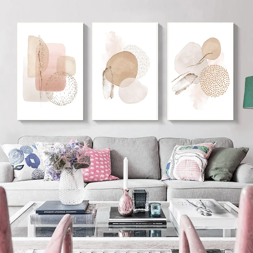 Modern Abstract Pink Beige Color Canvas Painting Geometry Prints Wall Art Decor Nordic Pictures For Posters Aesthetic Room Decor
Modern Abstract Pink Beige Color Canvas Painting Geometry Prints Wall Art Decor Nordic Pictures For Posters Aesthetic Room Decor