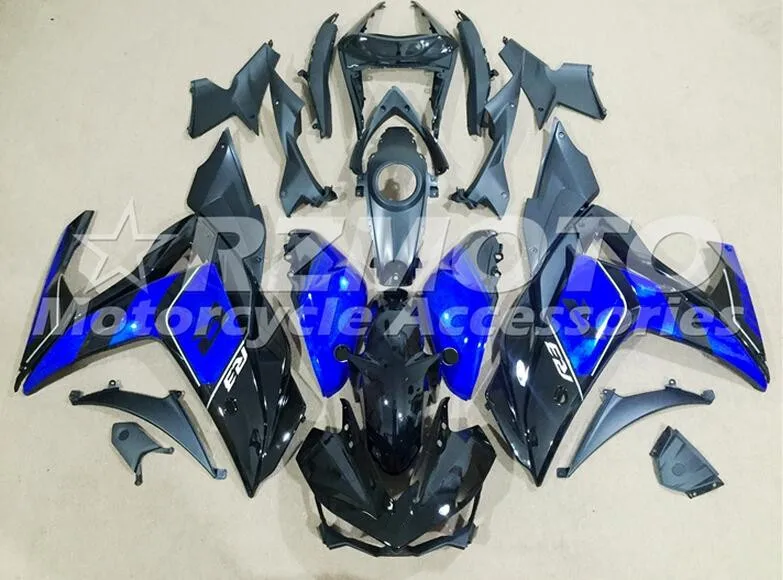 New 2014 2015 2016 YZF R3 R25 ABS Injection Fairing Kit For Yamaha YZFR3 YZFR25 Complete Fairings Kits Cowling blue Black
New 2014 2015 2016 YZF R3 R25 ABS Injection Fairing Kit For Yamaha YZFR3 YZFR25 Complete Fairings Kits Cowling blue Black