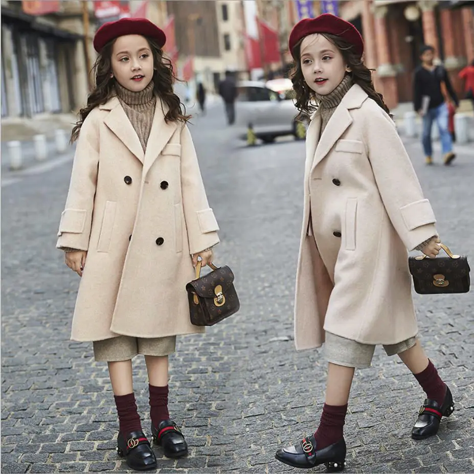 Winter Woolen Jacket For Girl New 2021 Korean Version Fashion Thicken Coat Keep Warm Double Breasted Slim Childrens Clothing
Winter Woolen Jacket For Girl New 2021 Korean Version Fashion Thicken Coat Keep Warm Double Breasted Slim Childrens Clothing