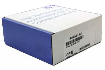 New Original In BOX IC694MDL940 {Warehouse stock} 1 Year Warranty Shipment within 24 hours
New Original In BOX IC694MDL940 {Warehouse stock} 1 Year Warranty Shipment within 24 hours