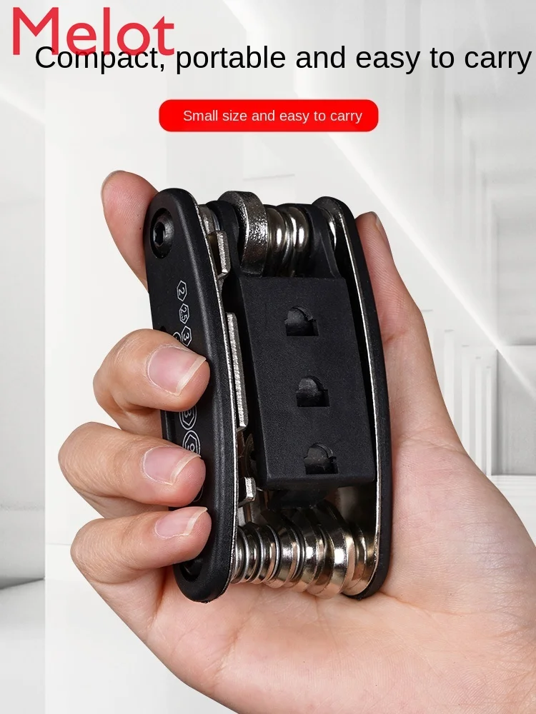 Bicycle Repair Tools Hexagon Screwdriver Sleeve Inflator Wrench Multifunctional Repair Tools
Bicycle Repair Tools Hexagon Screwdriver Sleeve Inflator Wrench Multifunctional Repair Tools