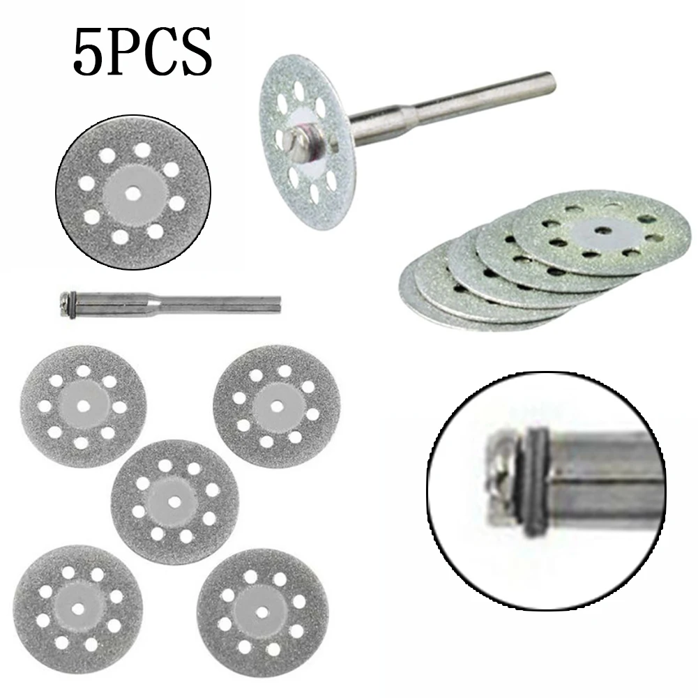 5pcs Diamond Grinding Wheel Saw Cutting Rotary Tools Mini 22mm Sanding Disc Set Accessories With Mandrel For Drill Tool
5pcs Diamond Grinding Wheel Saw Cutting Rotary Tools Mini 22mm Sanding Disc Set Accessories With Mandrel For Drill Tool