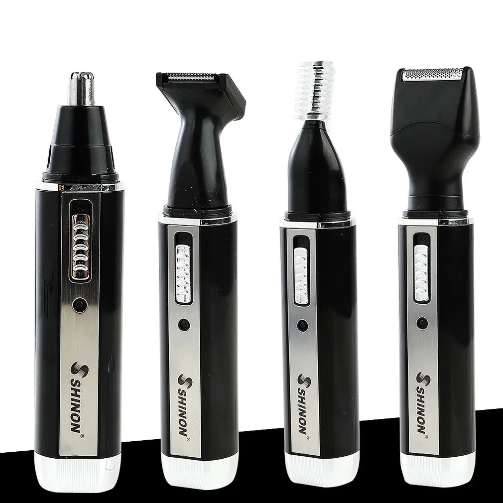 

2018 Multifunction 4 In 1 Electric Men SH-2051 Ear Nose Trimmer Rechargeable Portable Hair Clipper Shaver Beard Eyebrow Trimmer