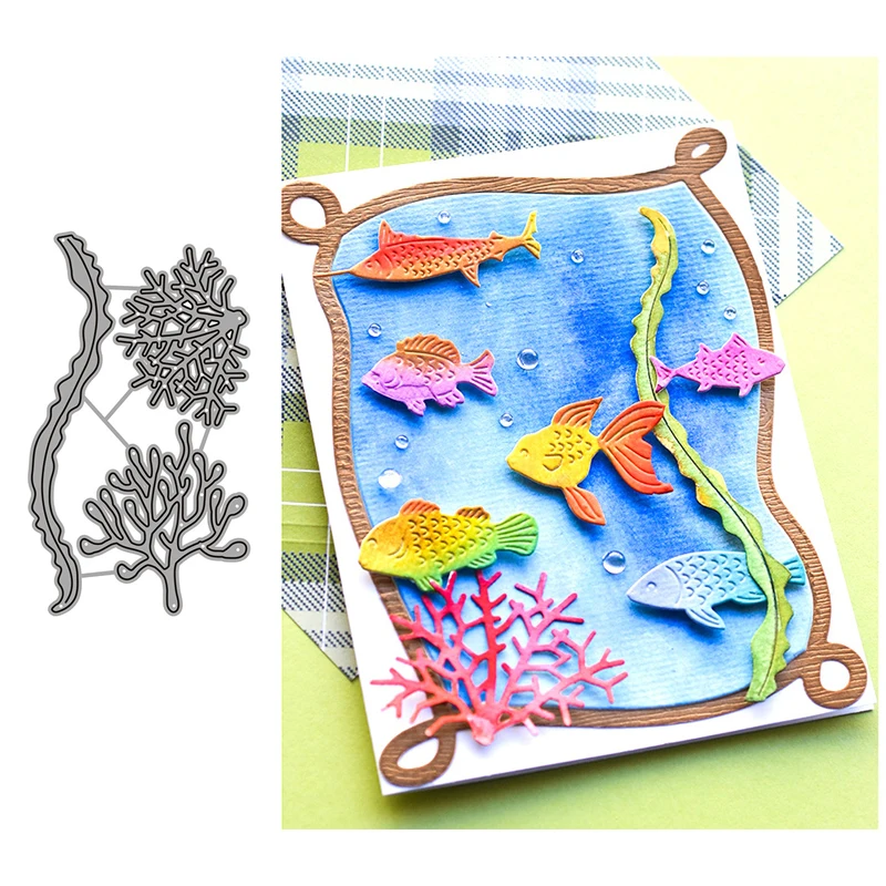 Seagrass Seaweed Metal Cutting Dies for Scrapbooking Handmade Tools Mold Cut Stencil New 2021 DIY Card Make Mould Model Craft
Seagrass Seaweed Metal Cutting Dies for Scrapbooking Handmade Tools Mold Cut Stencil New 2021 DIY Card Make Mould Model Craft