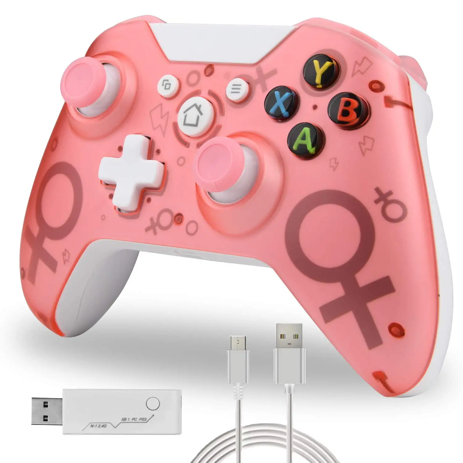 Wireless Xbox One Controller Vibration Game Compatible with Xbox Series X/S/Xbox One/Xbox One S/One X/Windows 7/8/10
Wireless Xbox One Controller Vibration Game Compatible with Xbox Series X/S/Xbox One/Xbox One S/One X/Windows 7/8/10