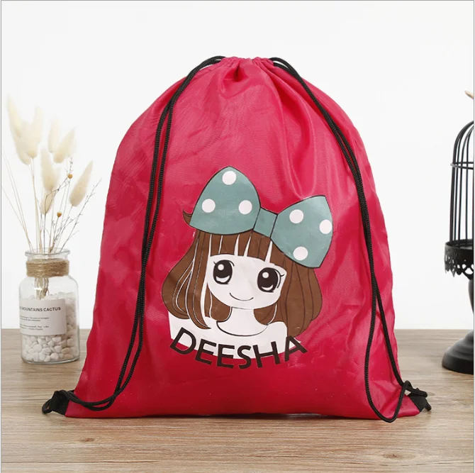 The Fashion Customized Marathon Advertising Cute girl pattern Polyester Drawstring Bags Anniversary Gift Sport Storage Bag
The Fashion Customized Marathon Advertising Cute girl pattern Polyester Drawstring Bags Anniversary Gift Sport Storage Bag