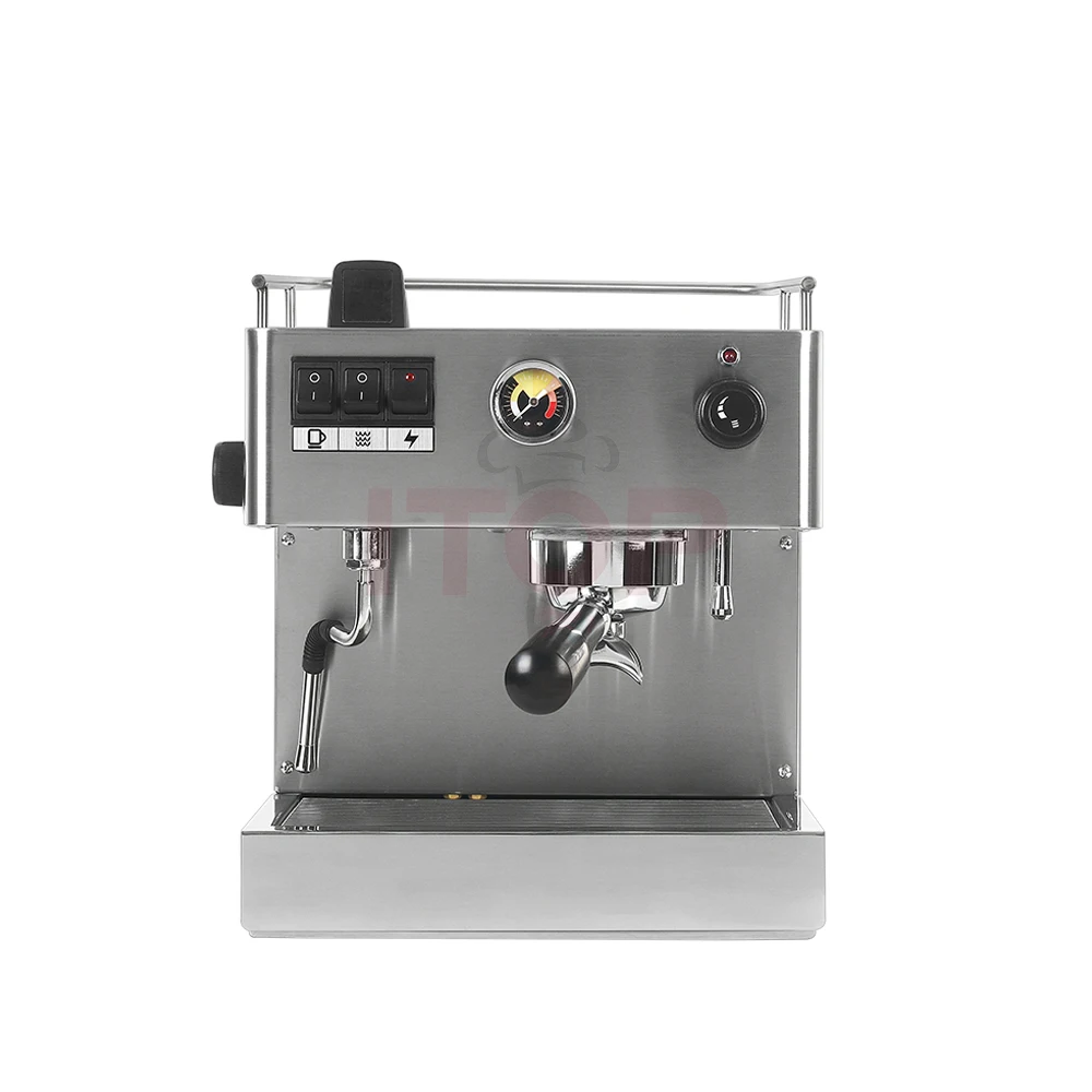 GZKITCHEN Espresso Coffee Machine Stainless Steel Semi-commercial Italian Coffee maker 9 Bar Semi-automatic
GZKITCHEN Espresso Coffee Machine Stainless Steel Semi-commercial Italian Coffee maker 9 Bar Semi-automatic