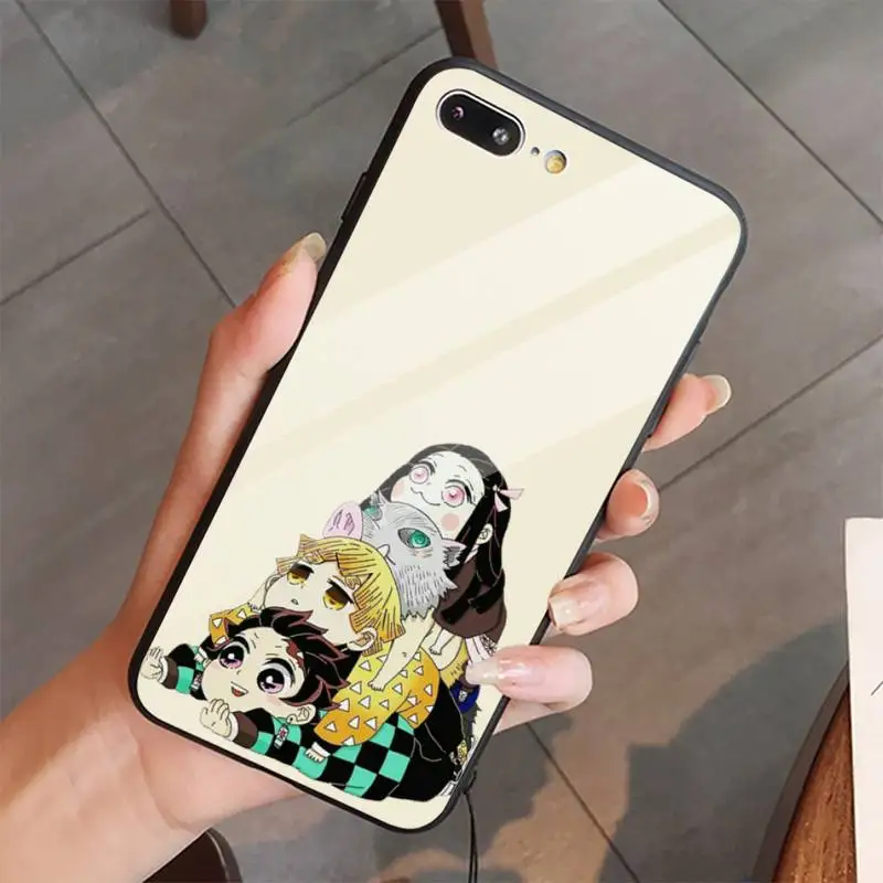 Demon Slayer Kimetsu No Yaiba Phone Case Tempered glass For iphone 5C 6 6S 7 8 plus X XS XR 11 PRO MAX
Demon Slayer Kimetsu No Yaiba Phone Case Tempered glass For iphone 5C 6 6S 7 8 plus X XS XR 11 PRO MAX