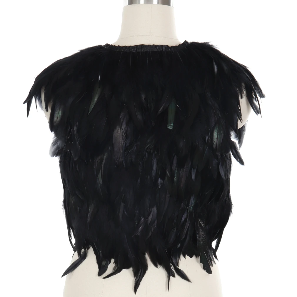 Charming Black Natural Feather Shawl Women's Underwear Garter Accessories Festival Clothing Rave Harness Fashion Sexy Lingerie
Charming Black Natural Feather Shawl Women's Underwear Garter Accessories Festival Clothing Rave Harness Fashion Sexy Lingerie