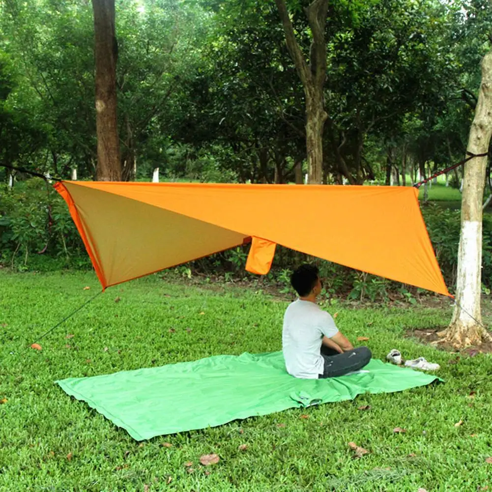 Camping Hammock Lightweight 4-in-1 Raincoat Raincover Hammock Portable Hammock With Strap And Carabiner For Travel Hiking
Camping Hammock Lightweight 4-in-1 Raincoat Raincover Hammock Portable Hammock With Strap And Carabiner For Travel Hiking