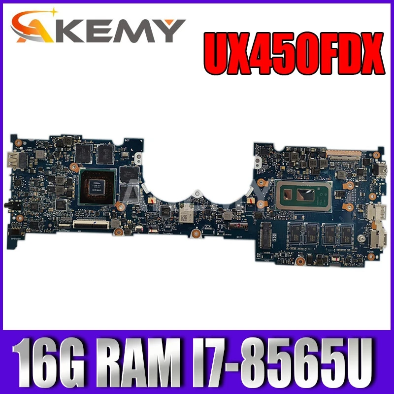 Материнская плата UX450FDX для ноутбука ASUS UX450FDX UX450FD UX450F материнская плата протестированная W/ 16G/I7-8565U (V4G) GPU
Материнская плата UX450FDX для ноутбука ASUS UX450FDX UX450FD UX450F материнская плата протестированная W/ 16G/I7-8565U (V4G) GPU
