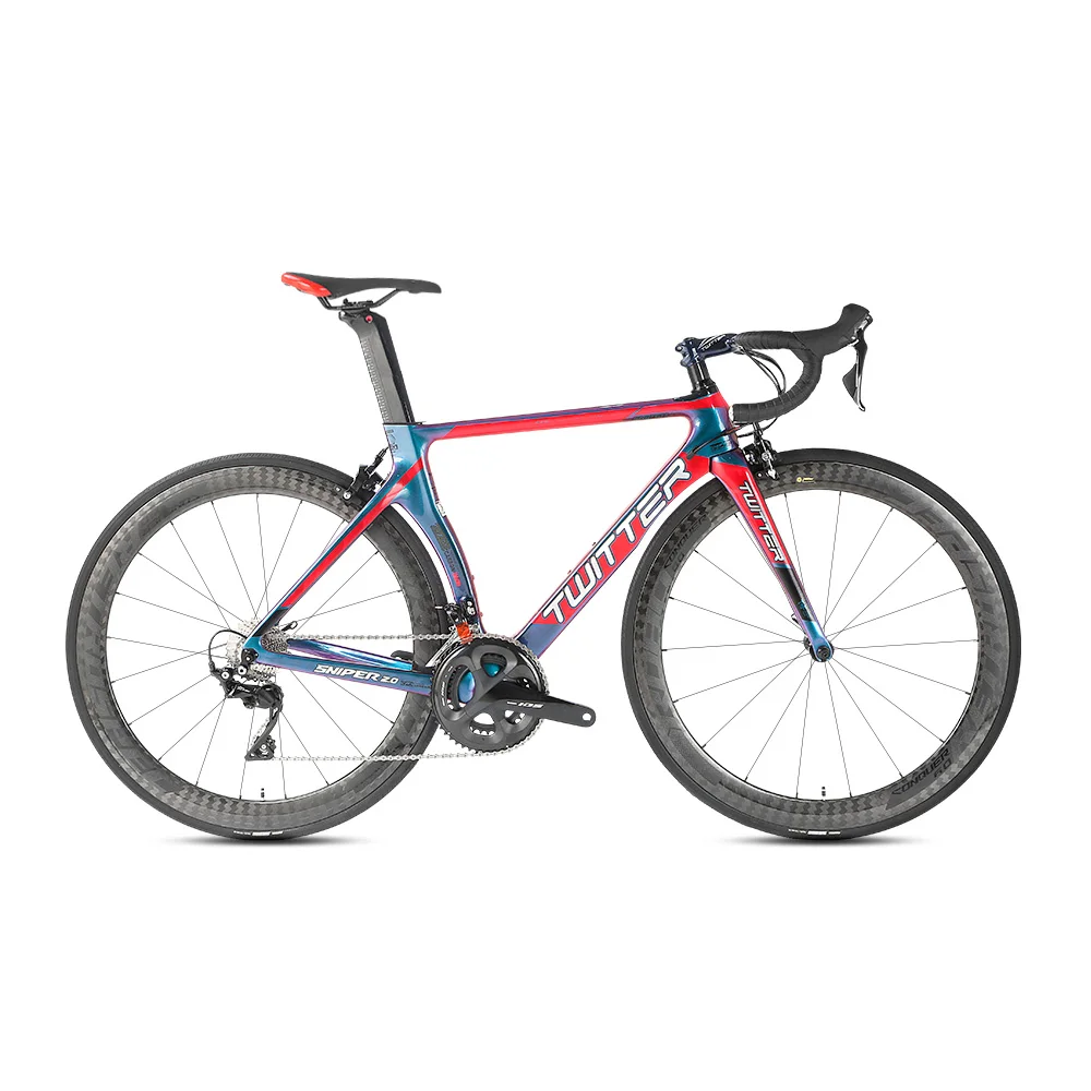 TWITTER SNIPER2.0 700C Carbon Road Bike 24Speed Bicycle T800 Carbon Frame Graverl Bike with Hydraulic Disc Brake carbon bicycle
TWITTER SNIPER2.0 700C Carbon Road Bike 24Speed Bicycle T800 Carbon Frame Graverl Bike with Hydraulic Disc Brake carbon bicycle