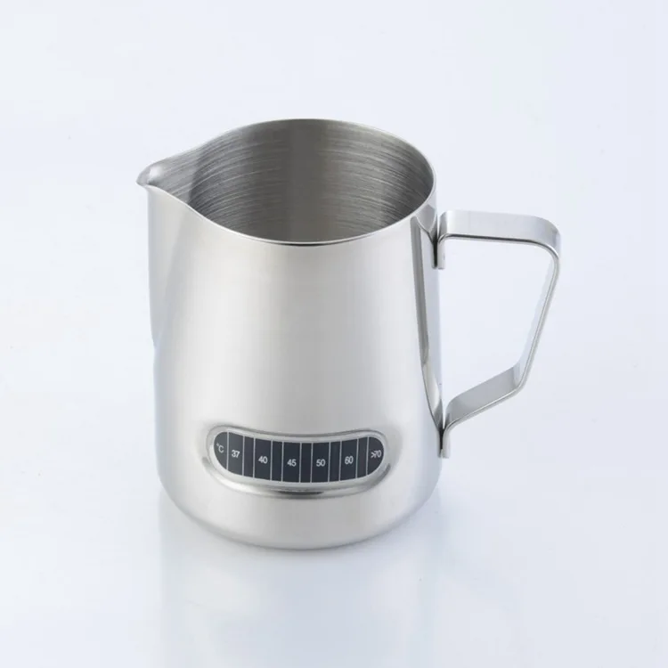 600ml Temperature Sticker Garland Cup Stainless Steel Garland Cup Milk Froth Cup Coffee Utensils
600ml Temperature Sticker Garland Cup Stainless Steel Garland Cup Milk Froth Cup Coffee Utensils