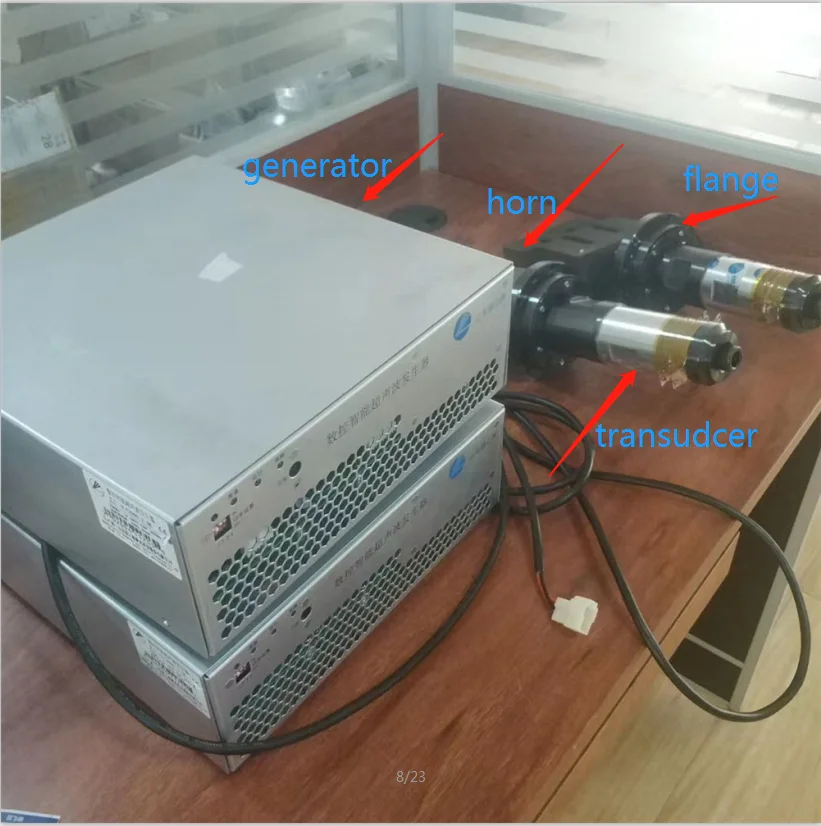 ULT2000C-20K Ultrasonic Welding Generator, Transducer, Flange, Die head 20Khz 2000W (Continuous Working Mode)
ULT2000C-20K Ultrasonic Welding Generator, Transducer, Flange, Die head 20Khz 2000W (Continuous Working Mode)