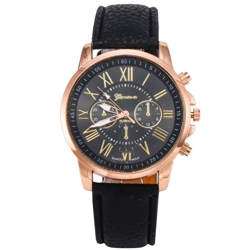 2016 new Geneva famous brand watches women fashion leather strap ladies analog quartz watch three eyes hour clock montre femme
2016 new Geneva famous brand watches women fashion leather strap ladies analog quartz watch three eyes hour clock montre femme